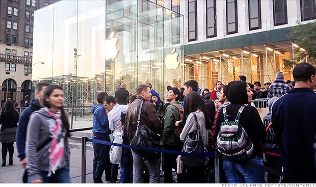 apple iphone line nyc