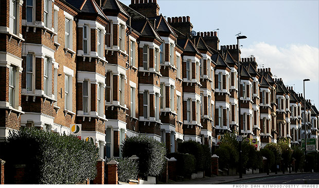 london row houses