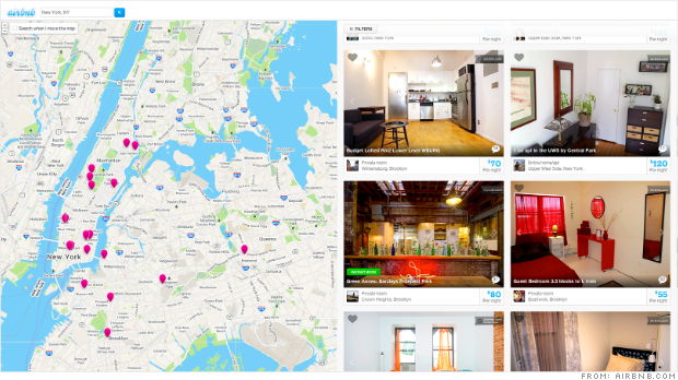 new york airbnb rentals 