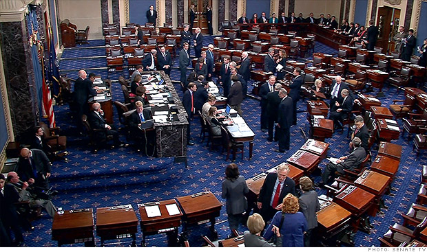 house floor shutdown vote