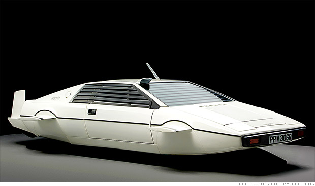 james bond submarine car auction