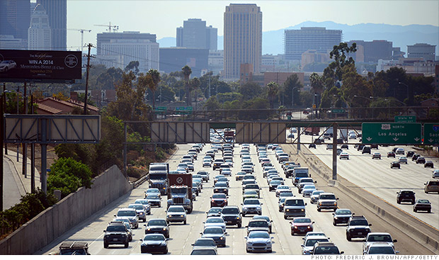 traffic jam self driving car