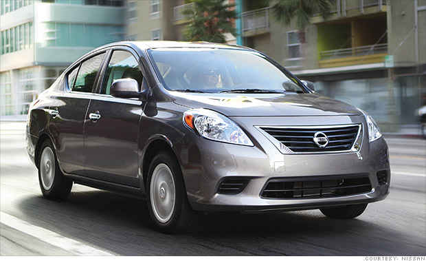 2012 Nissan versa resale value #9