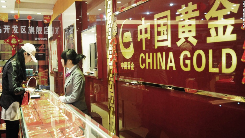 China becomes world's top gold consumer - Nov. 15, 2013