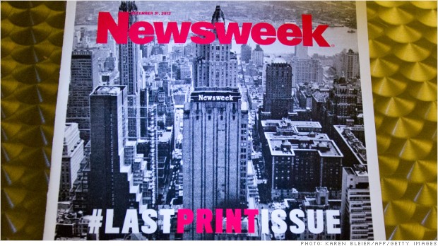 Newsweek to bring print edition back from the dead