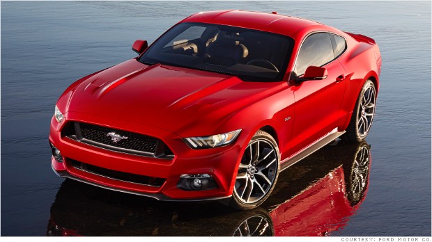 2015 ford mustang front