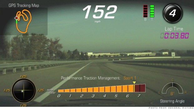 corvette stingray dashcam