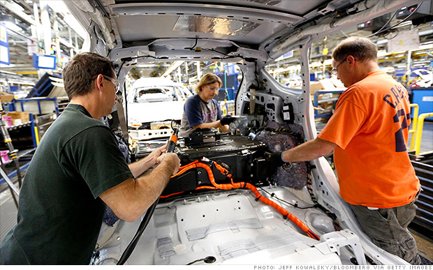 ford assembly line workers