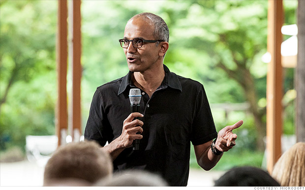 satya nadella microsoft