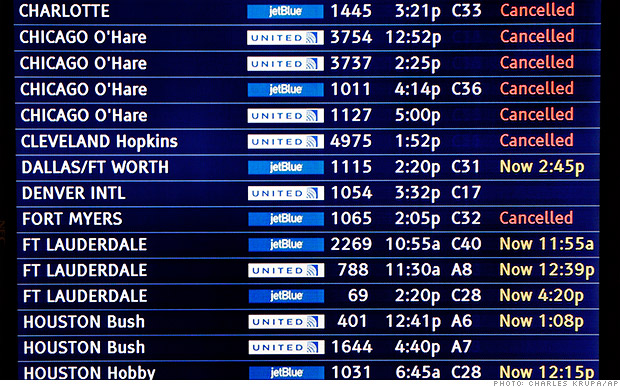 united airlines cancellations