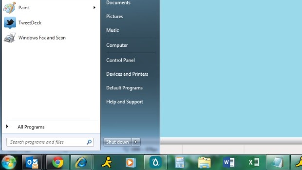 microsoft start menu