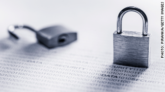 padlock lock computer data security cybersecurity