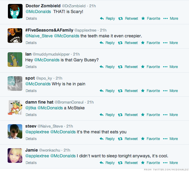 mcdonalds tweets