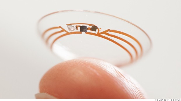google gadgets contact lens