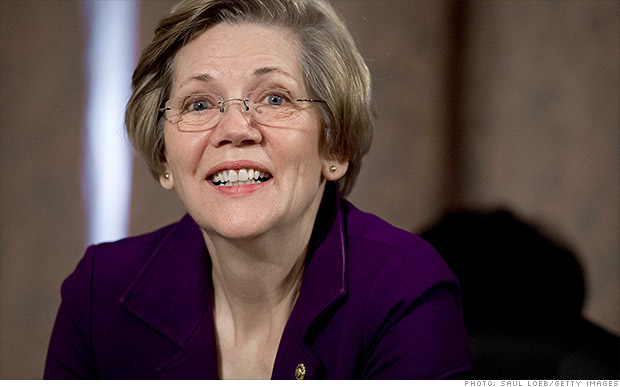 Elizabeth Warren: 'Wealth trickles up'