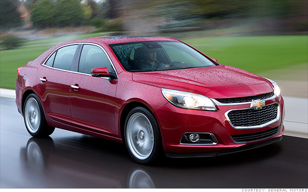 Midsize Car Chevrolet Malibu - Top Quality New Cars - J.d. Power - Cnnmoney