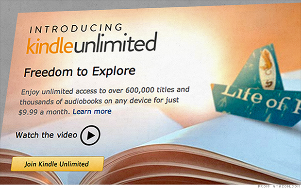 kindle unlimited subscription cost