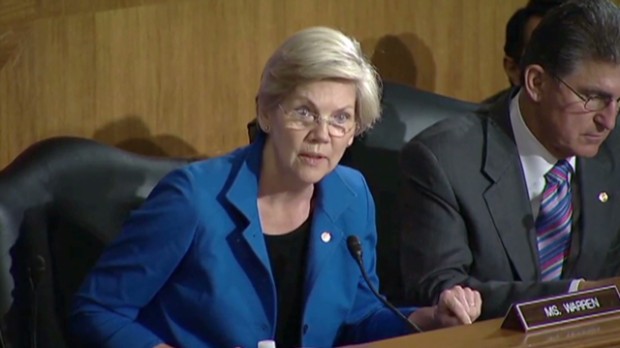 Sen. Warren cites CNNMoney story in hearing