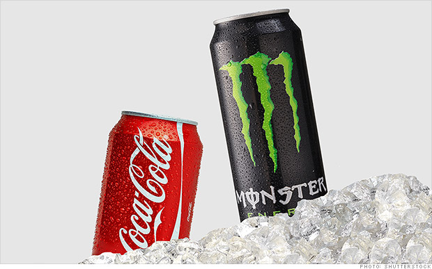 coca cola monster