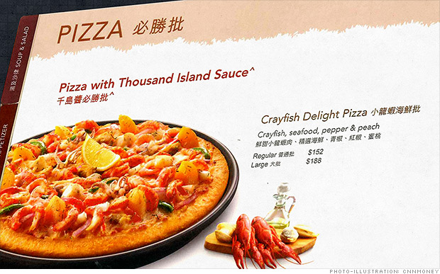 hong kong pizza hut