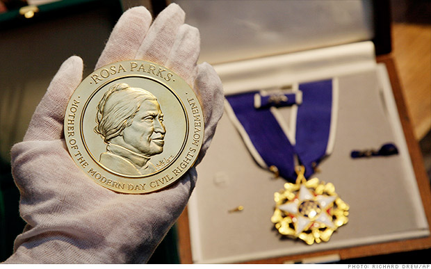 rosa parks medal 