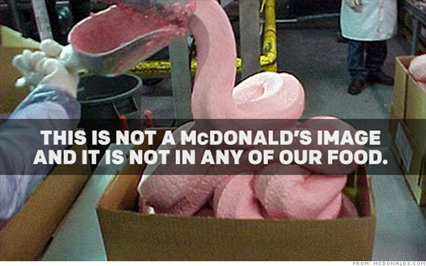 No 'pink slime' here - McDonald's defends its food - Oct. 14, 2014