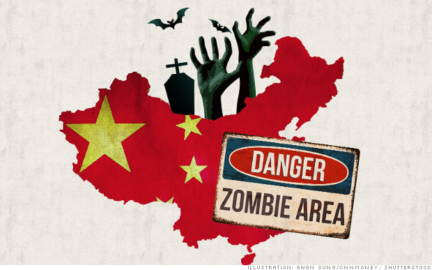 china zombie bank