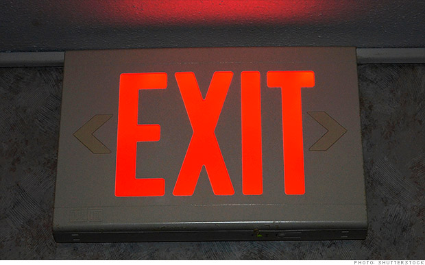 exit sign