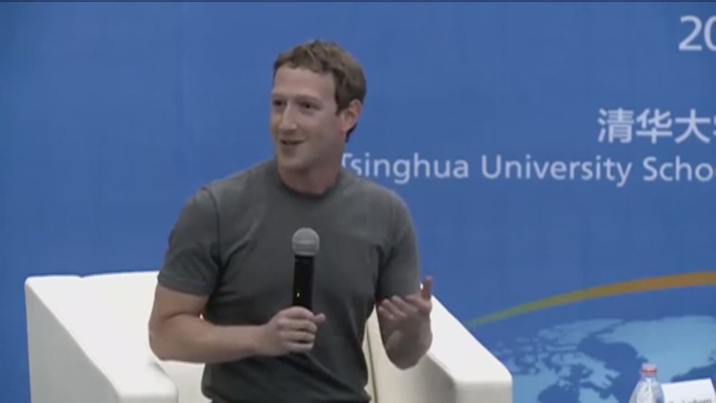 Watch Mark Zuckerberg speak Chinese