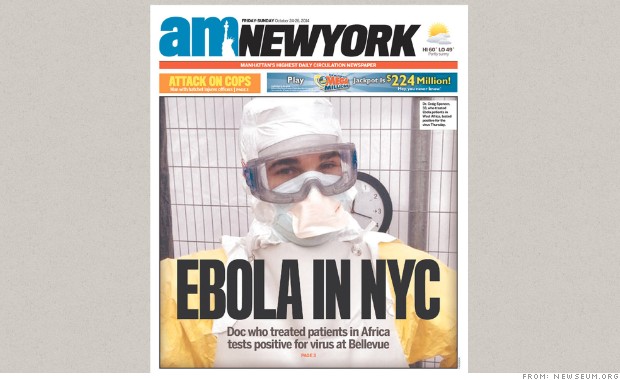 ebola am new york