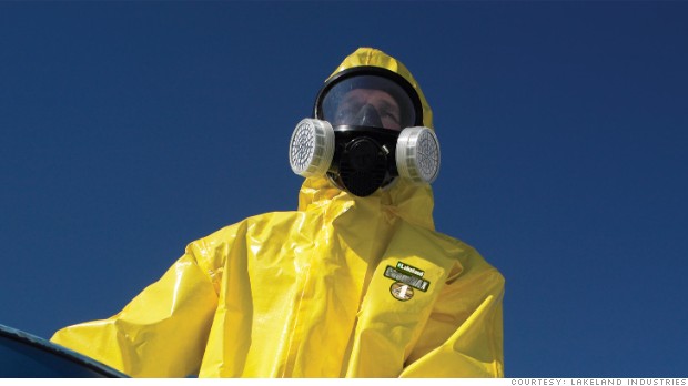 Ebola: Hazmat suit maker hustles