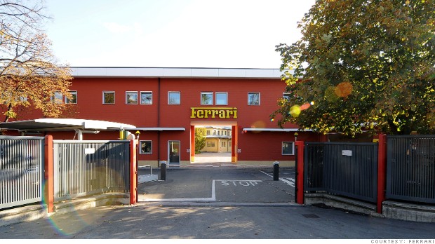 ferrari factory entrance