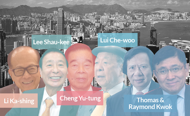 hong kong tycoons top