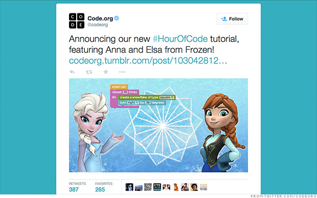 hour of code org frozen hour of code org frozen