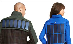 Charge your phone with this jacket 