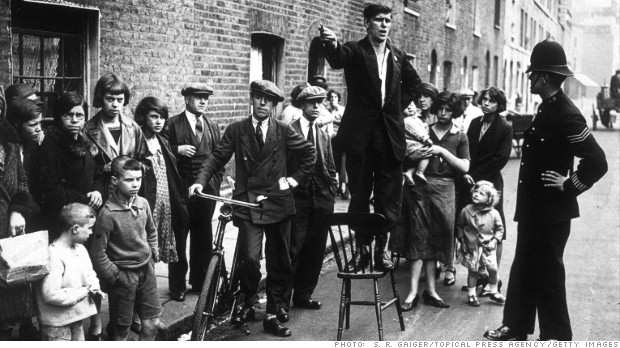 uk austerity london 1930s