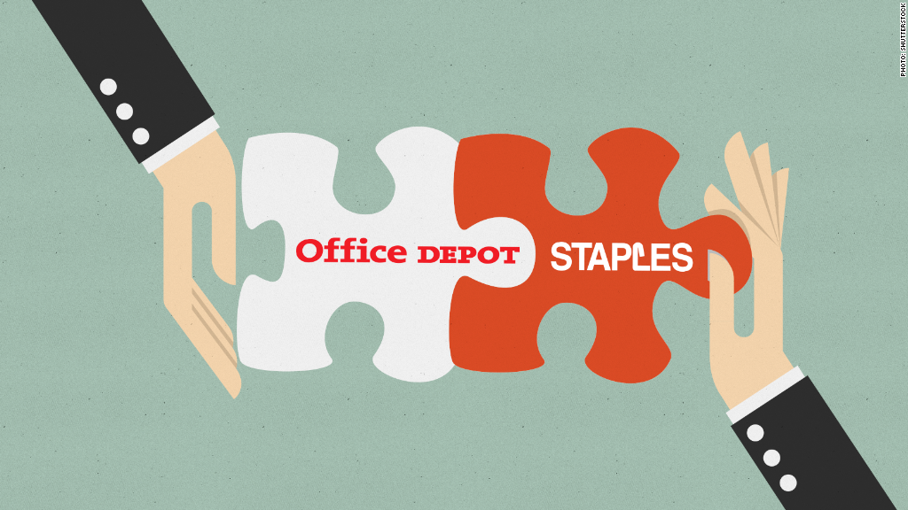 Wall Street bets on Staples-Office Depot marri