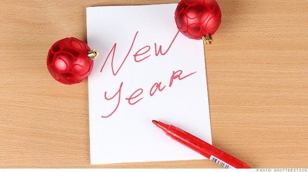 New year's resolution stocks