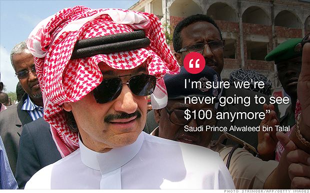 saudi prince oil quote