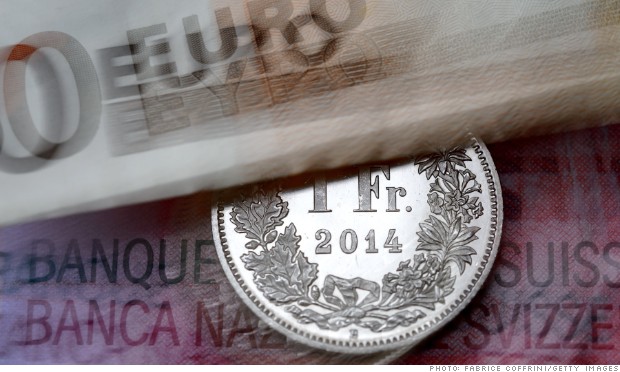 Swiss currency bombshell stuns markets