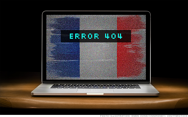 france error 404