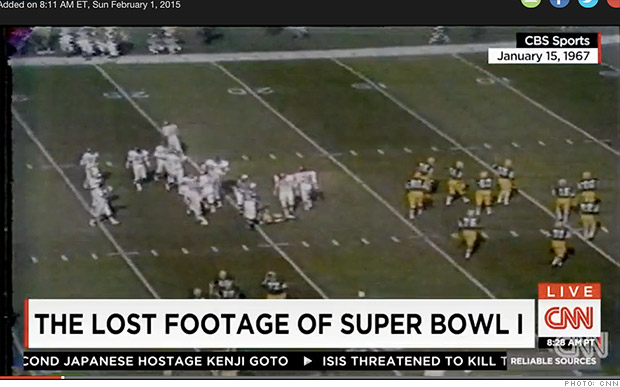 lost superbowl footage 