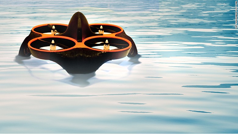 Waterfly drone