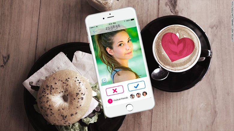Kaffee trifft bagel-dating-apps