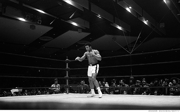 Muhammad Ali Signs Deal With Under Armour Feb 18 2015