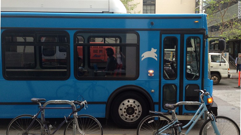 San Francisco's luxury bus puts your commute 