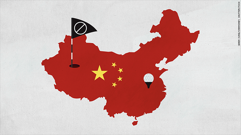 china golf restrictions
