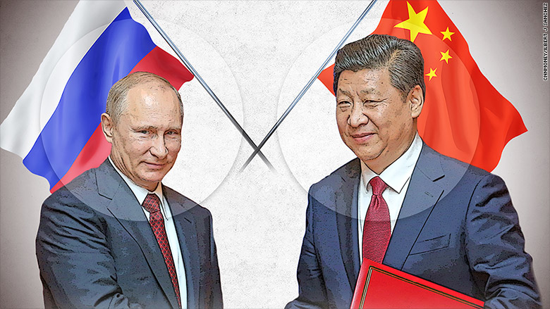 Putin and Xi Jinping 