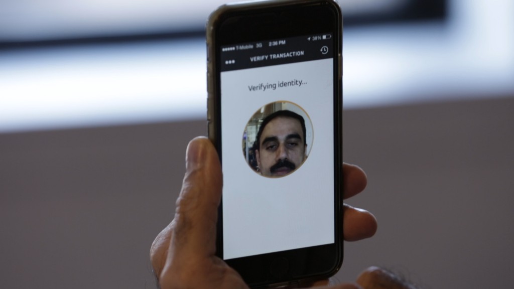 Scan your face to pay your bill