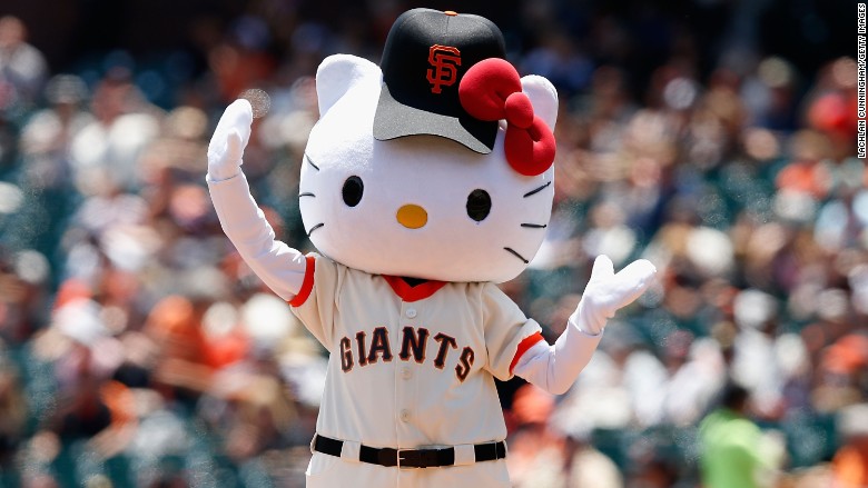 Baseball mascot - 6 ways Hello Kitty rakes in the big bucks - CNNMoney